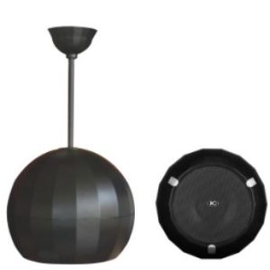 ITC T-200D black pendant speaker