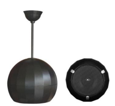 ITC T-200D black pendant speaker