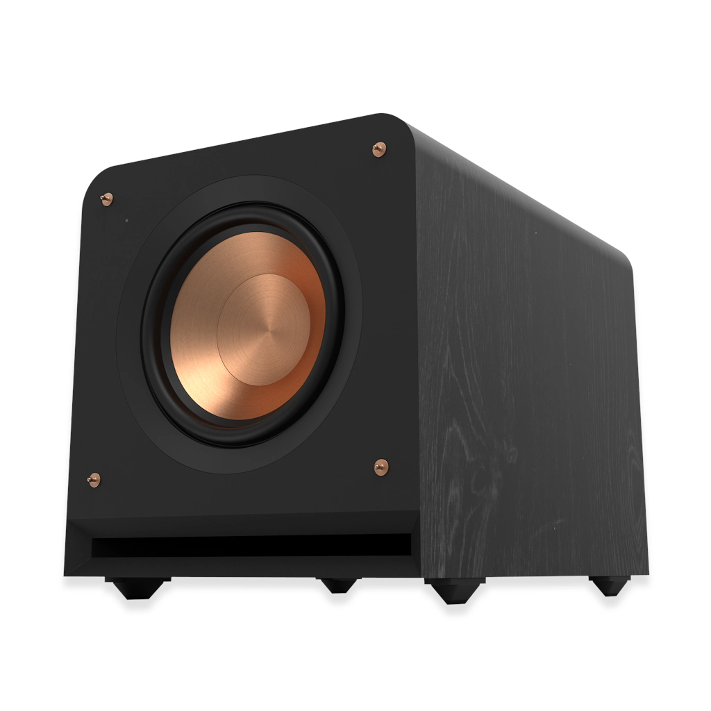 Klipsch RP-1000SW 10-inch high excursion subwoofer with grille removed