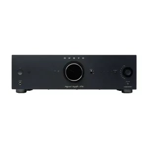 Onkyo A-50 black network integrated amplifier front view