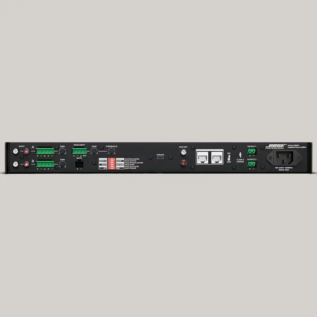 2x160W PA Mixer Amplifier with Bluetooth | Bose Veritas 2160BH - Image 2