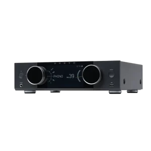 Onkyo MUSE Y-40 network streamer and integrated amplifier front angle