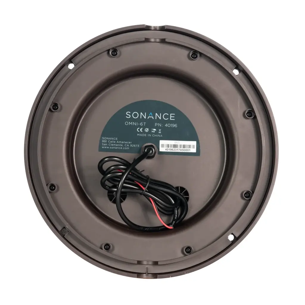 Sonance OMNI-6T garden speaker bottom view