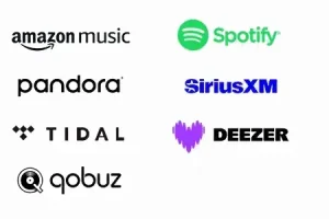 Music Streaming Service Logos